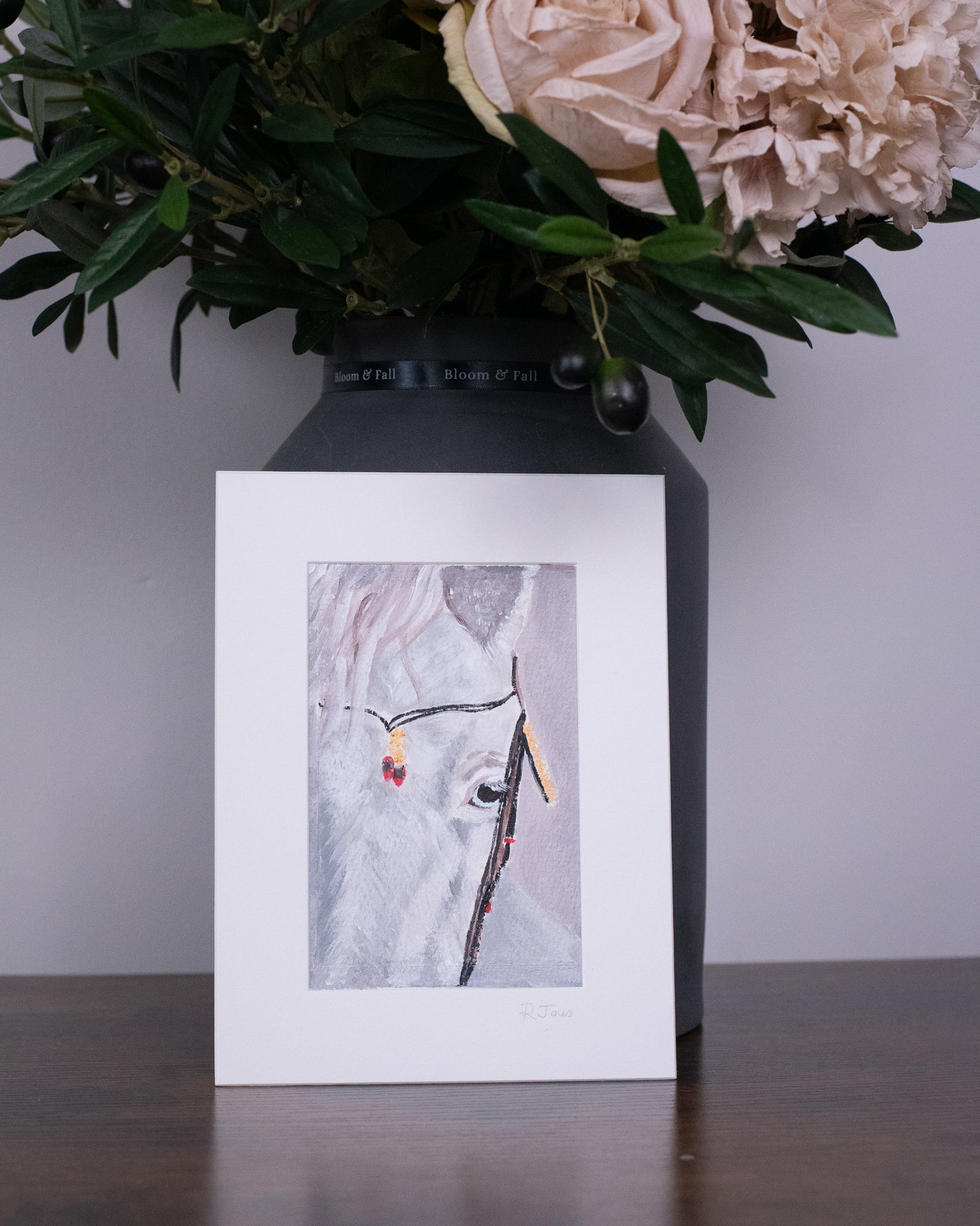 Mini equestrian original artwork